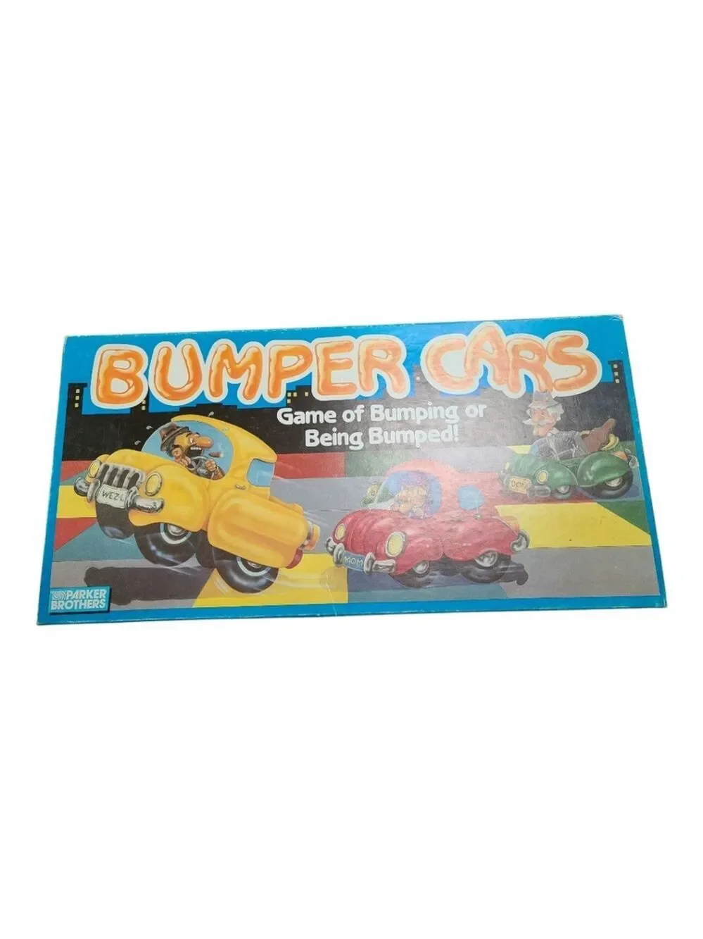 EUC Vintage 1987 BUMPER CARS board game by Parker Brothers